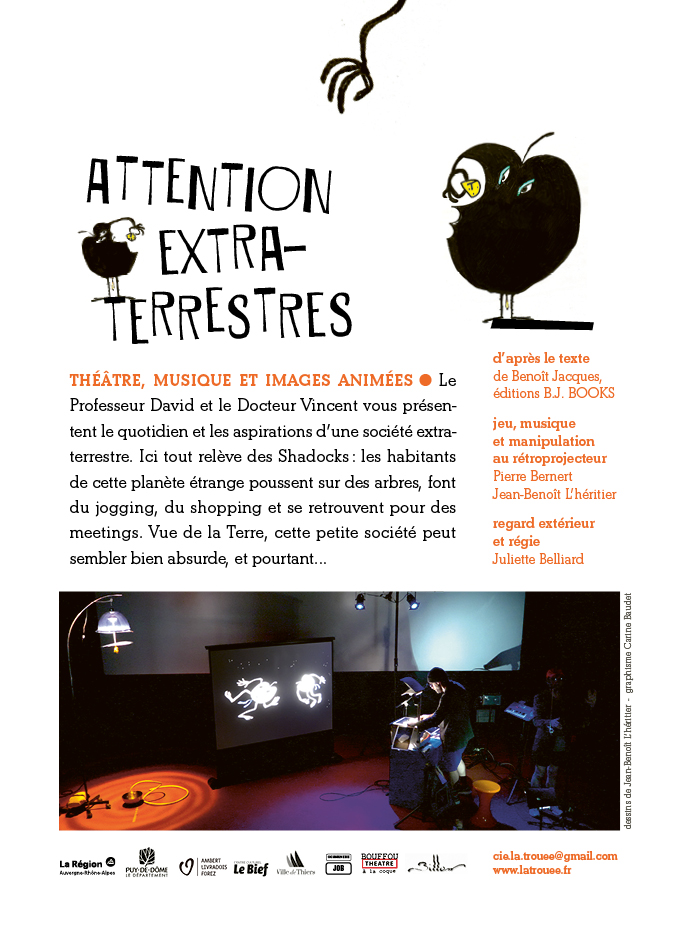 Flyer 10x15 Attention Extraterrestres